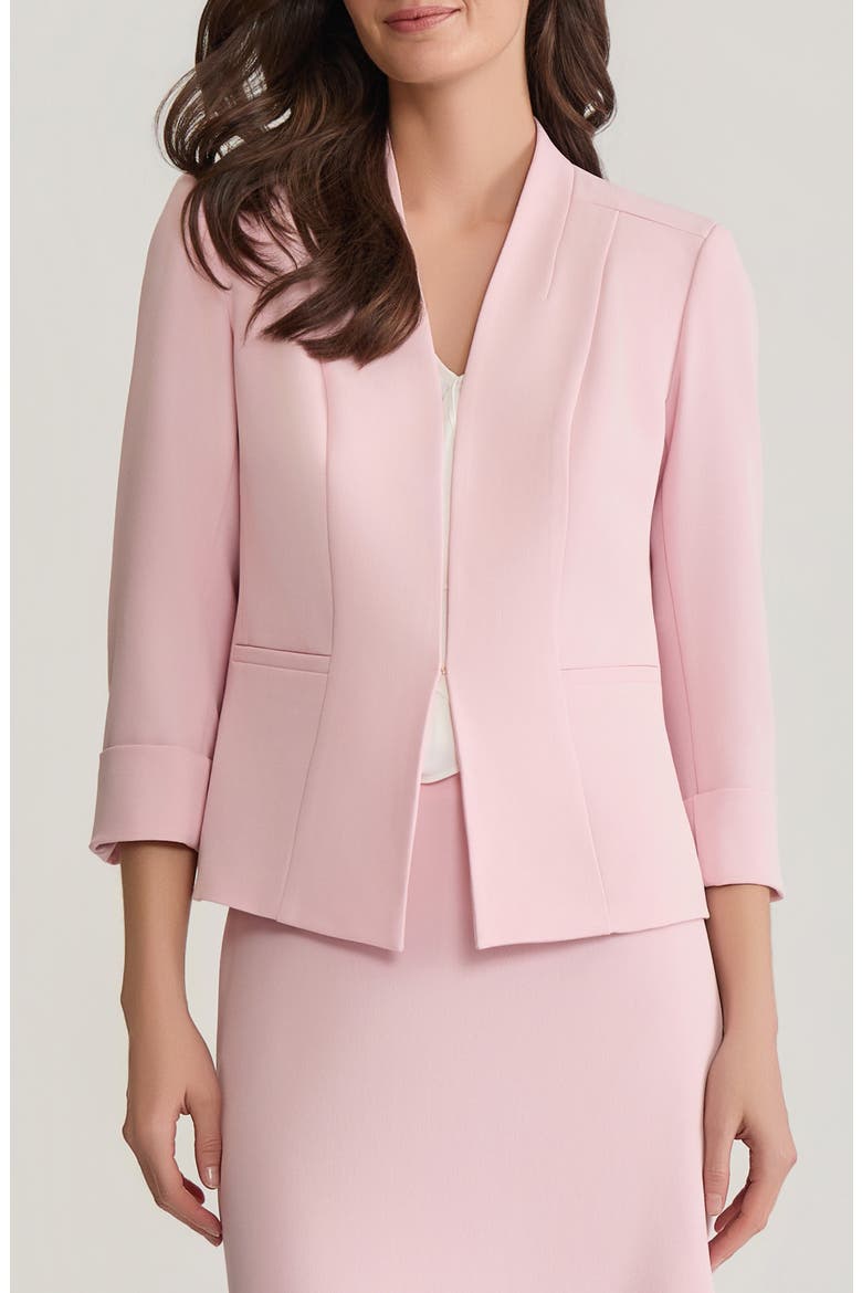 Cuff Sleeve Jacket, Main, color, TUTU PINK