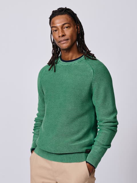 Saxilby Tuck Stitch Crew Neck Jumper