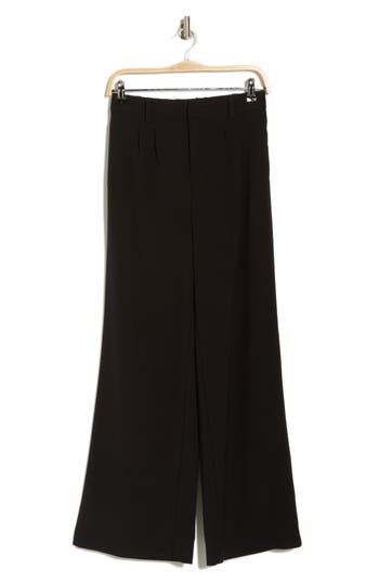 Leith Wide Leg Pants In Black
