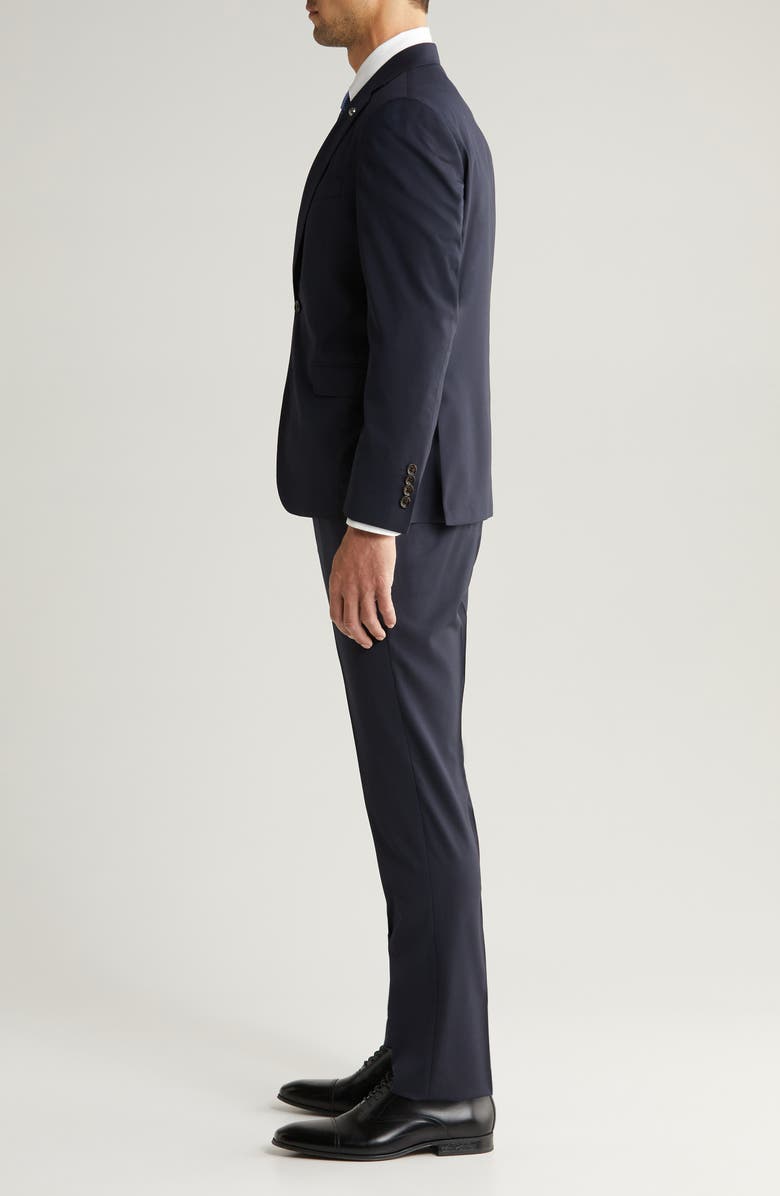 Jack Victor Esprit Wool Suit, Alternate, color, Navy