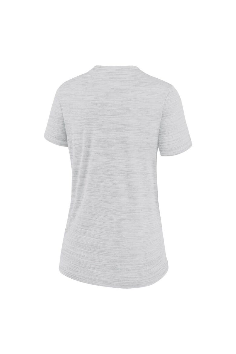 Women's Nike  White San Francisco Giants City Connect Velocity Practice Performance V-Neck T-Shirt, Alternate, color, White