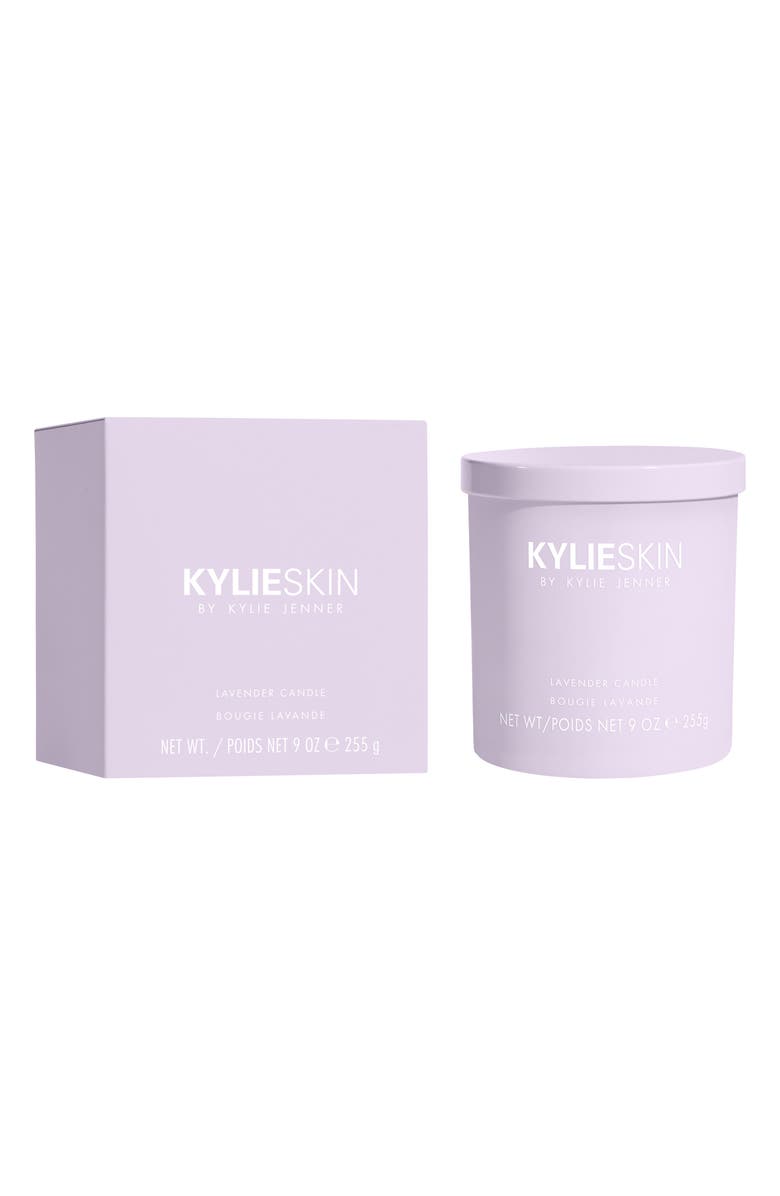 Kylie Cosmetics Lavender Garden Candle, Alternate, color, 