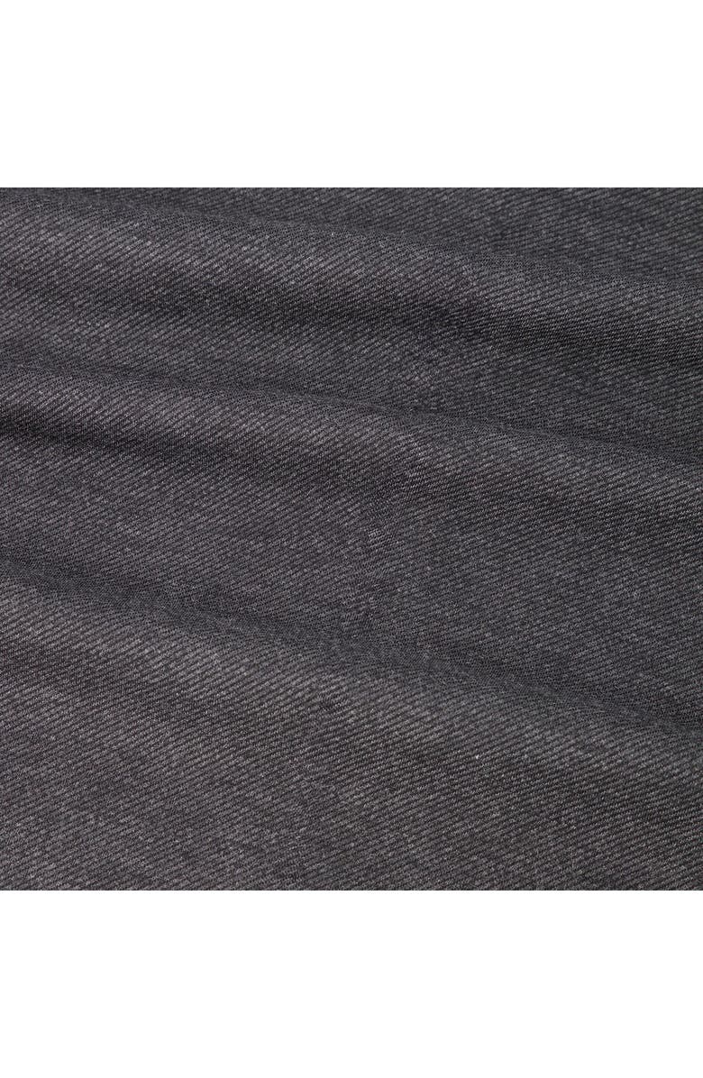 Victor Emmanuel Charcoal Grey Mélange Comfort Knit Sport Coat, Alternate, color, Charcoal