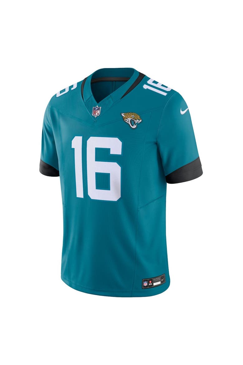 Men's Nike Trevor Lawrence Teal Jacksonville Jaguars Vapor F.U.S.E. Limited Jersey, Alternate, color, Teal
