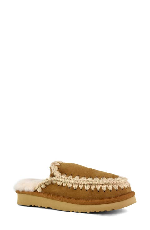 Genuine Shearling Slipper