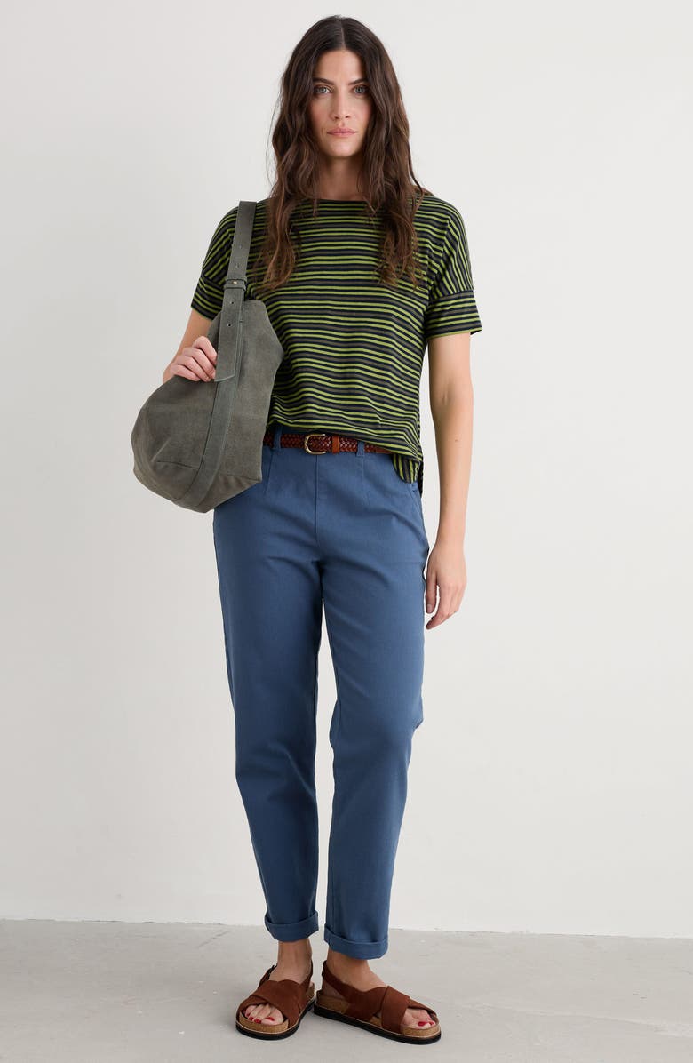 Seasalt Cornwall Waterdance Tapered Leg Pants, Alternate, color, Squall