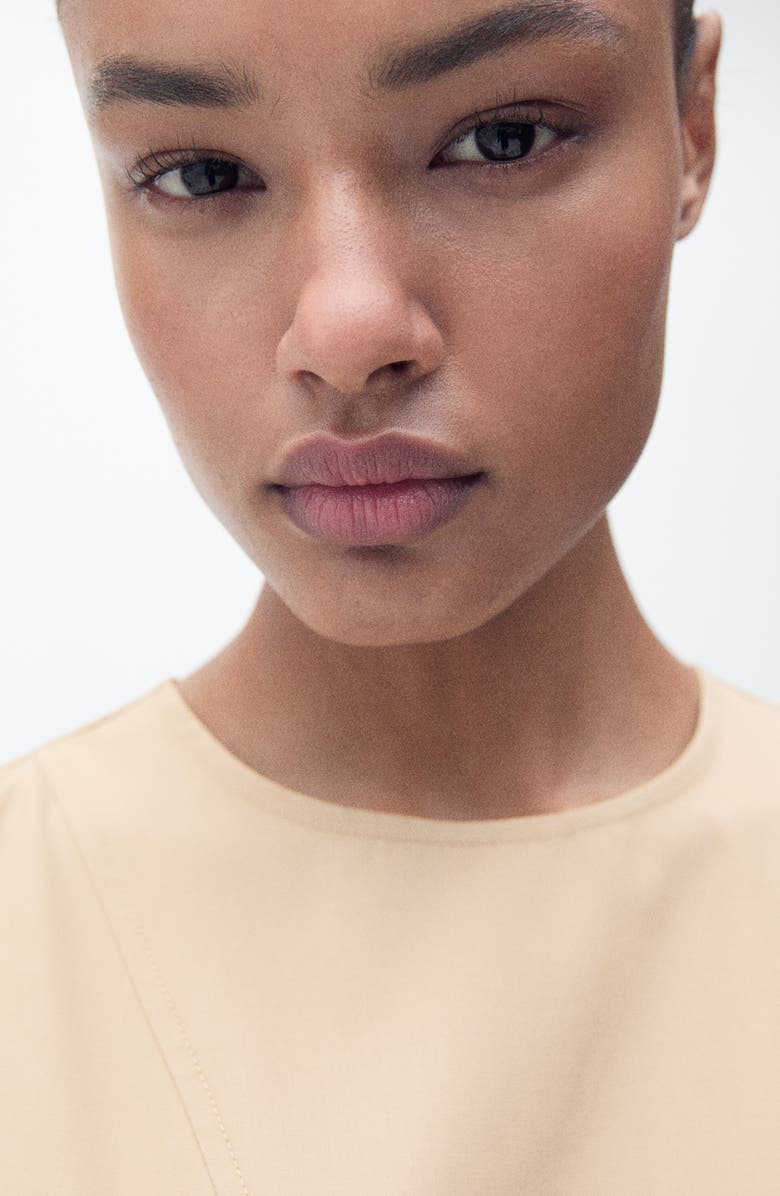 MANGO Asymmetric Midi Dress, Alternate, color, 