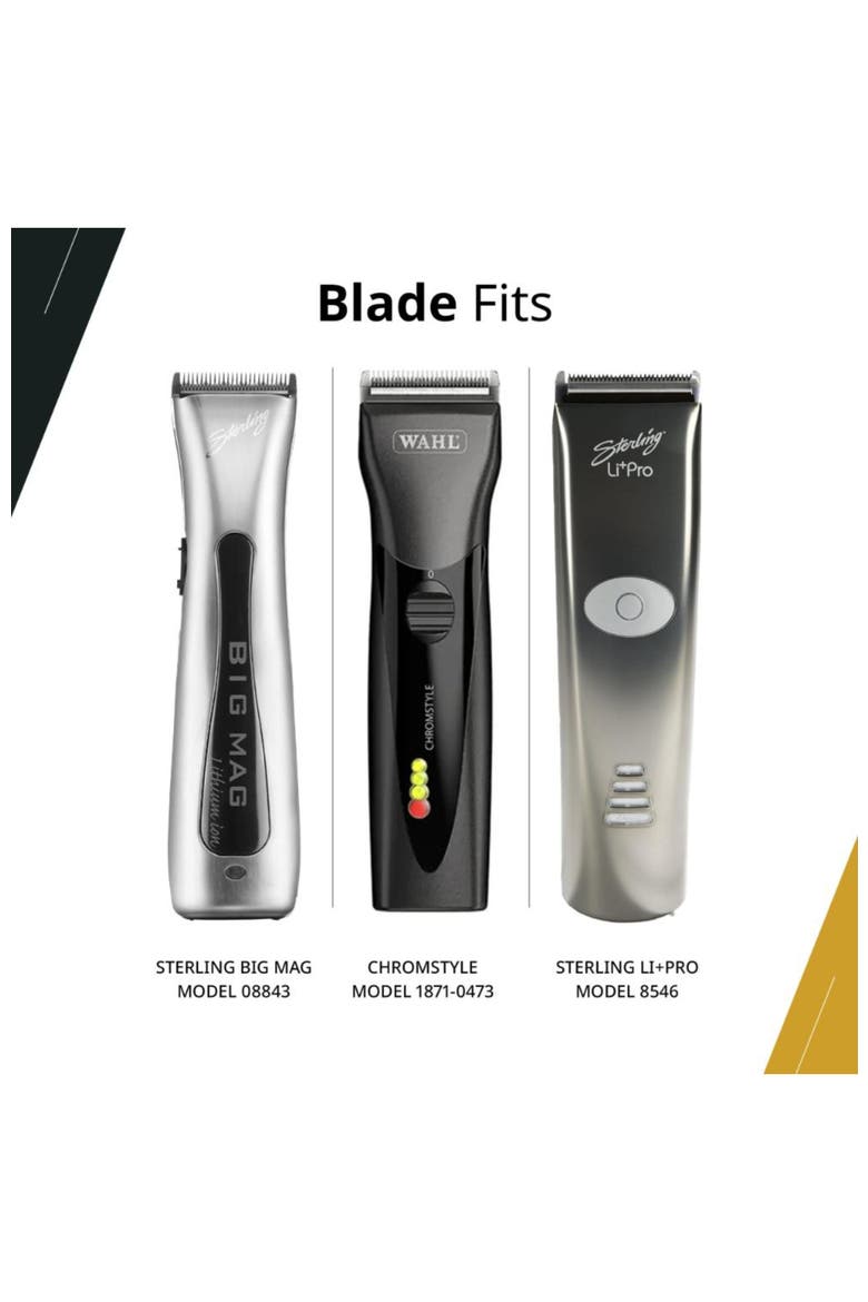 Chromstyle Blade 5-in-1 Adjustable Fits Chromstyle Pro Bravura Arco Figura Clippers, Alternate, color, Metallic Silver