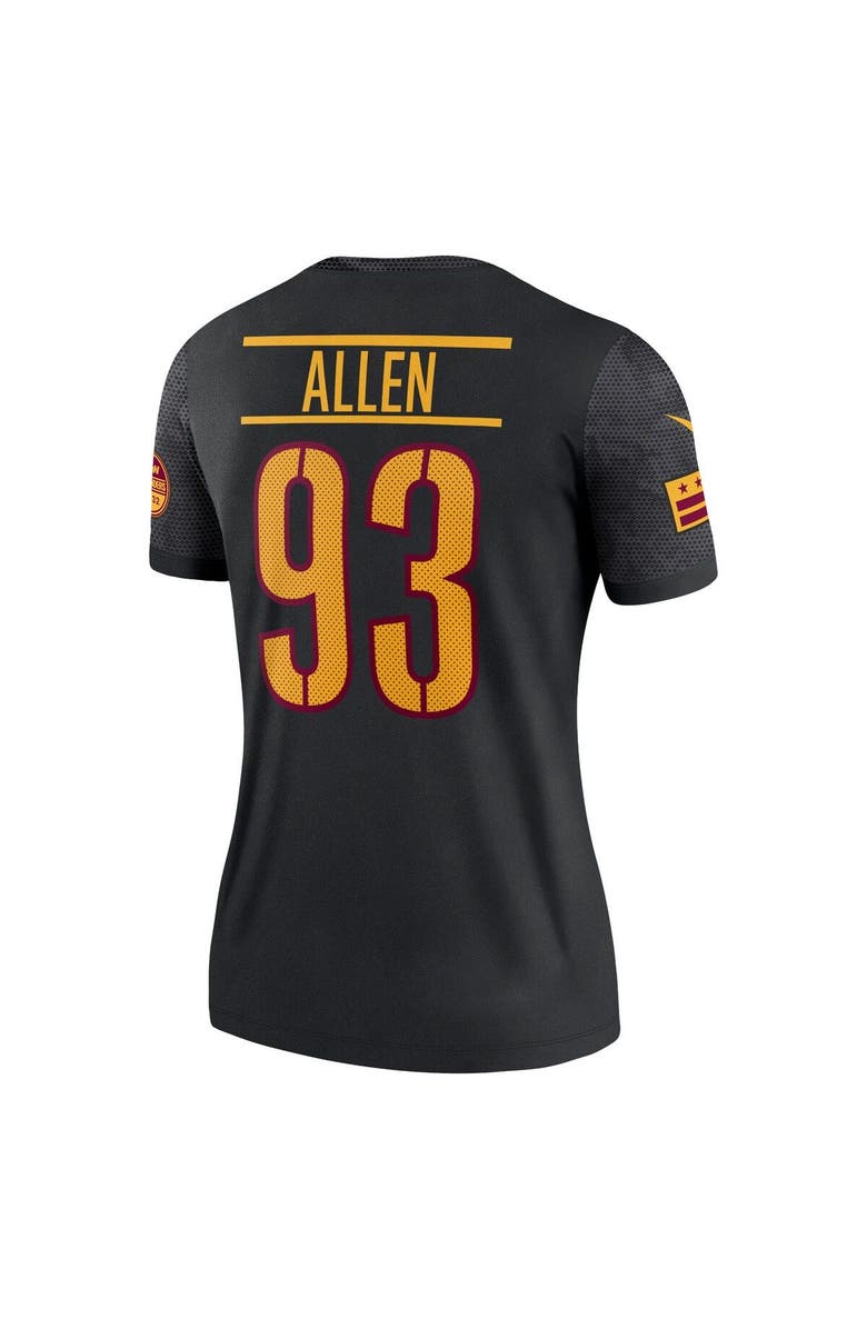 Nike Women's Nike Jonathan Allen Black Washington Commanders Alternate Legend Jersey, Alternate, color, 