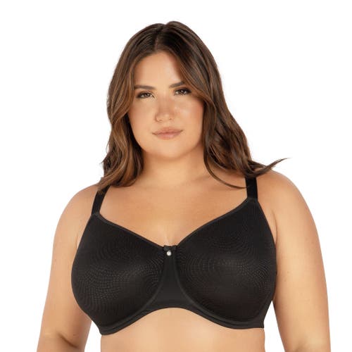 Parfait Pearl Seamless Minimizer Bra In Black