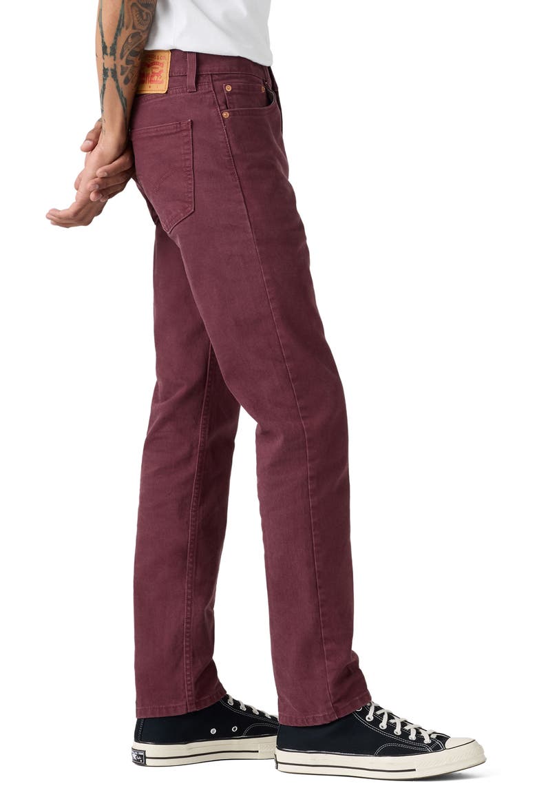 511™ Slim Fit Jeans, Alternate, color, VINEYARD WINE BULL DENIM