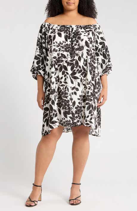 Floral Off the Shoulder Babydoll Dress