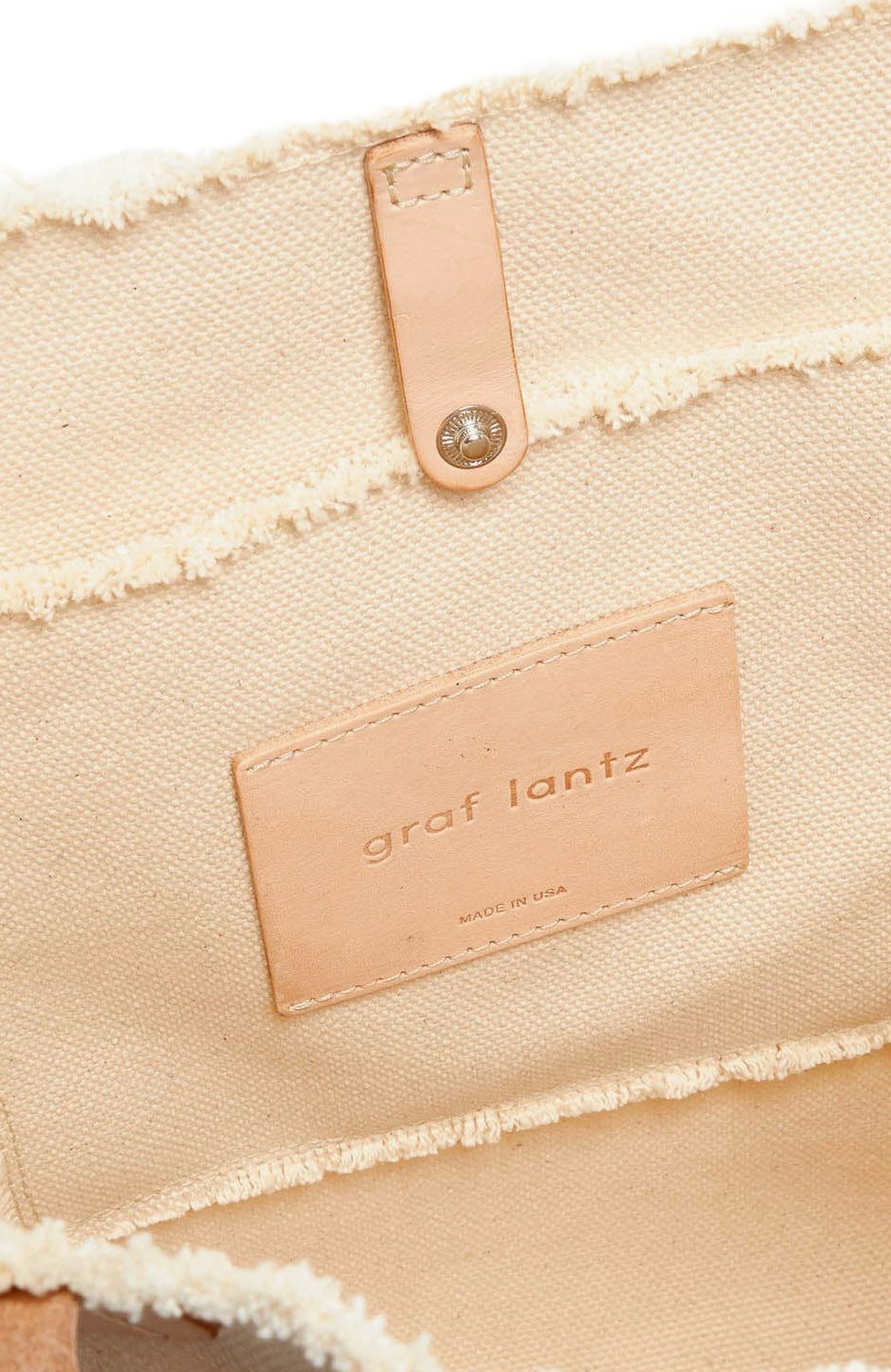 Graf Lantz Hana Canvas Tote, Alternate, color, Natural