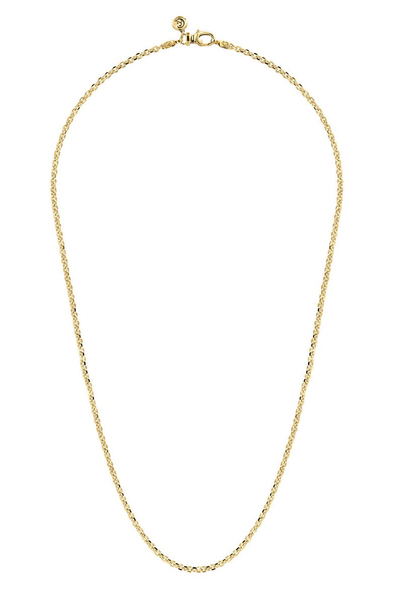 14k Gold Chain Necklace, Alternate, color, 14K YELLOW GOLD