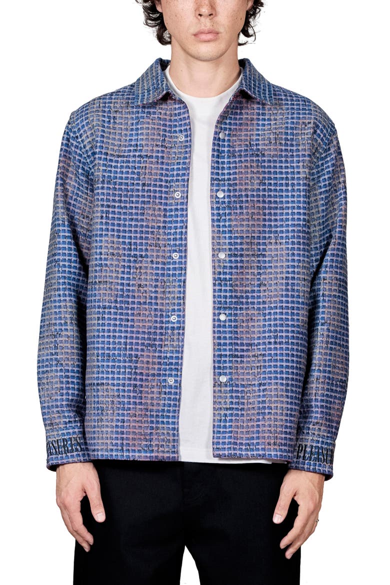 Operator Reversible Shirt Jacket, Main, color, BLUE
