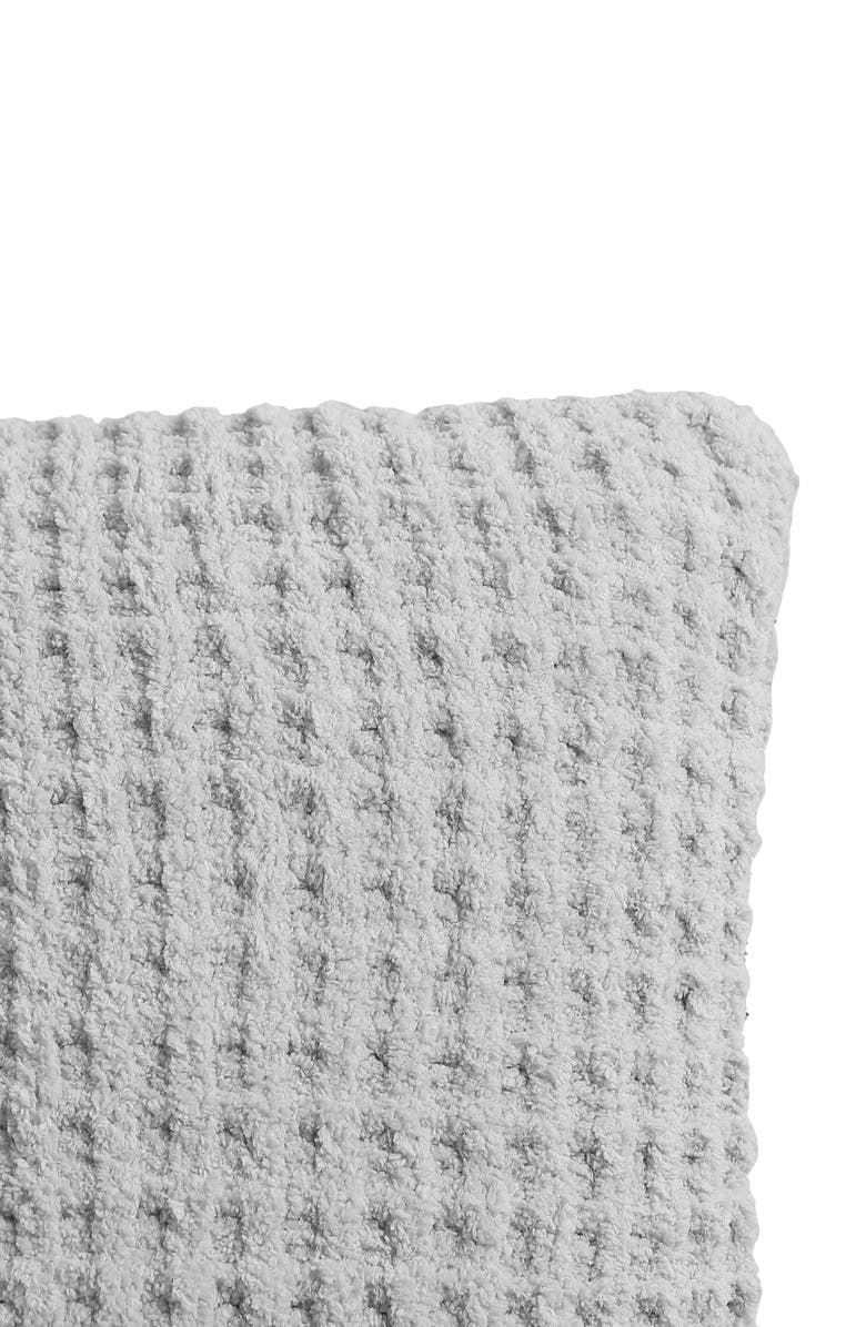 Sunday Citizen Snug Waffle Throw Pillow, Alternate, color, Cloud Grey
