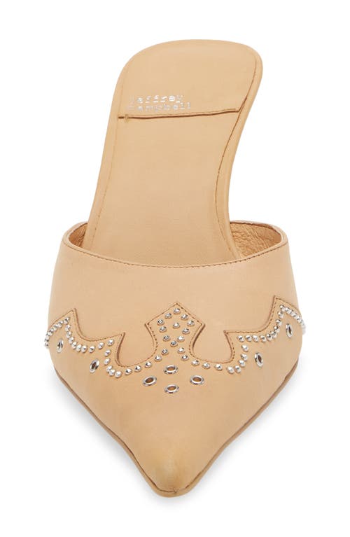 Jeffrey Campbell Head West Mule In Natural