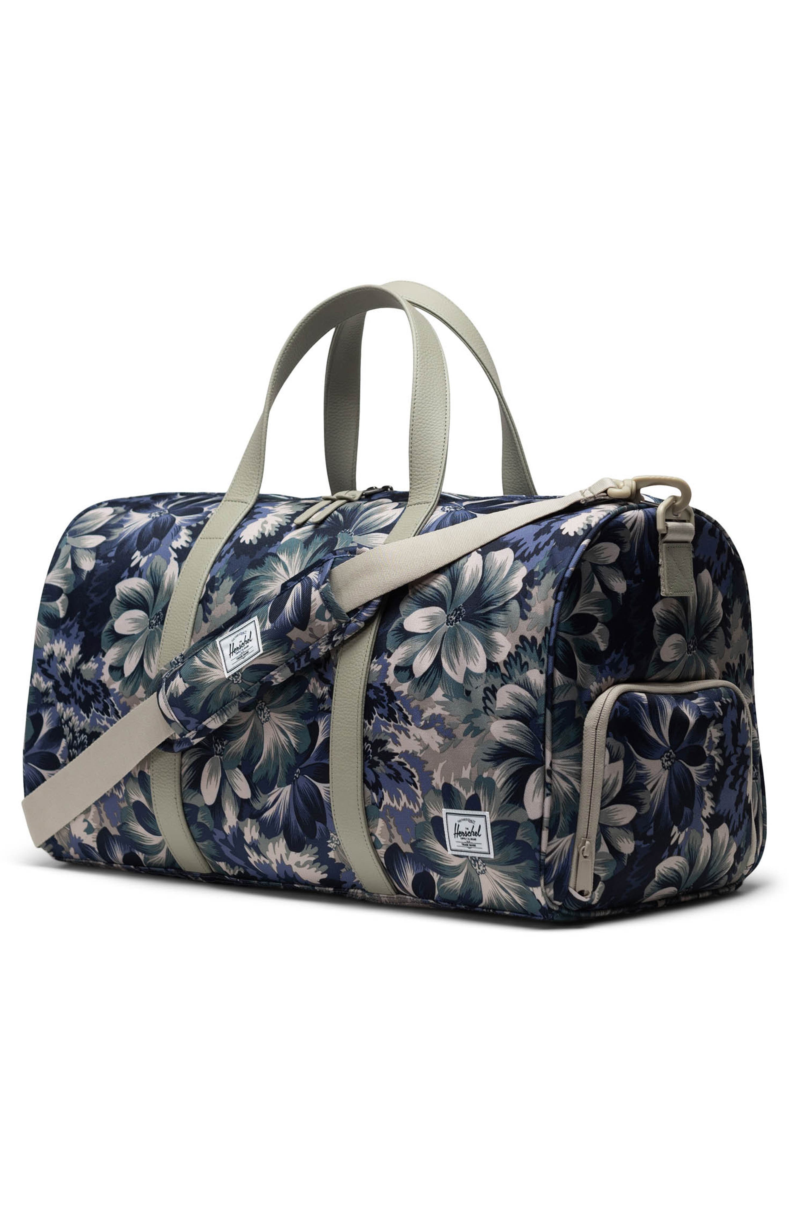 Herschel Supply Co. Novel Duffle Bag, Alternate, color, Floral Tapestry