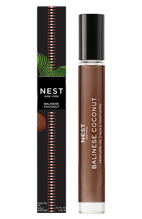Nest New York Balinese Coconut Perfume Oil In Transparent