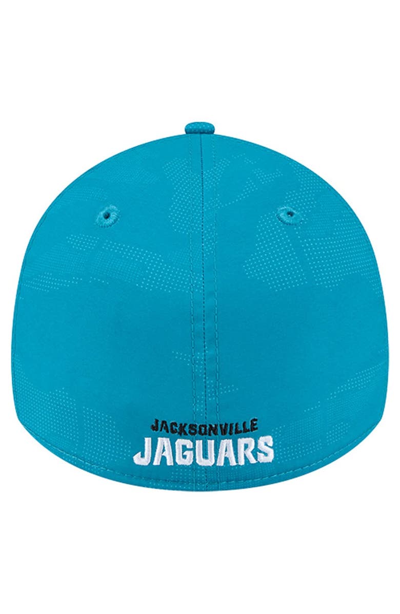 New Era Men's New Era  Teal Jacksonville Jaguars Tonal Camo 39THIRTY Stretch Fit Hat, Alternate, color, Teal