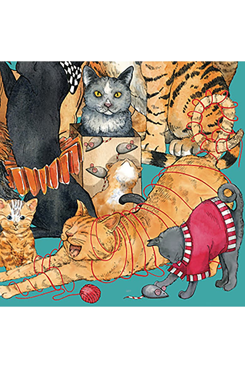 Cats, Cats, Cats by Sherri Buck Baldwin, 24 x 30 Inches, 1000 Piece Puzzle, Alternate, color, Multicolored
