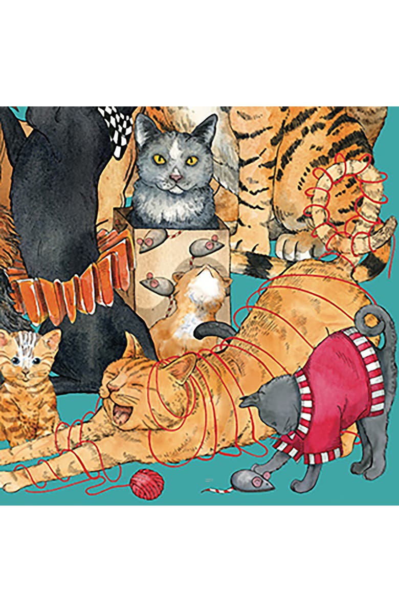 Hart Puzzles Cats, Cats, Cats by Sherri Buck Baldwin, 24 x 30 Inches, 1000 Piece Puzzle, Alternate, color, Multicolored