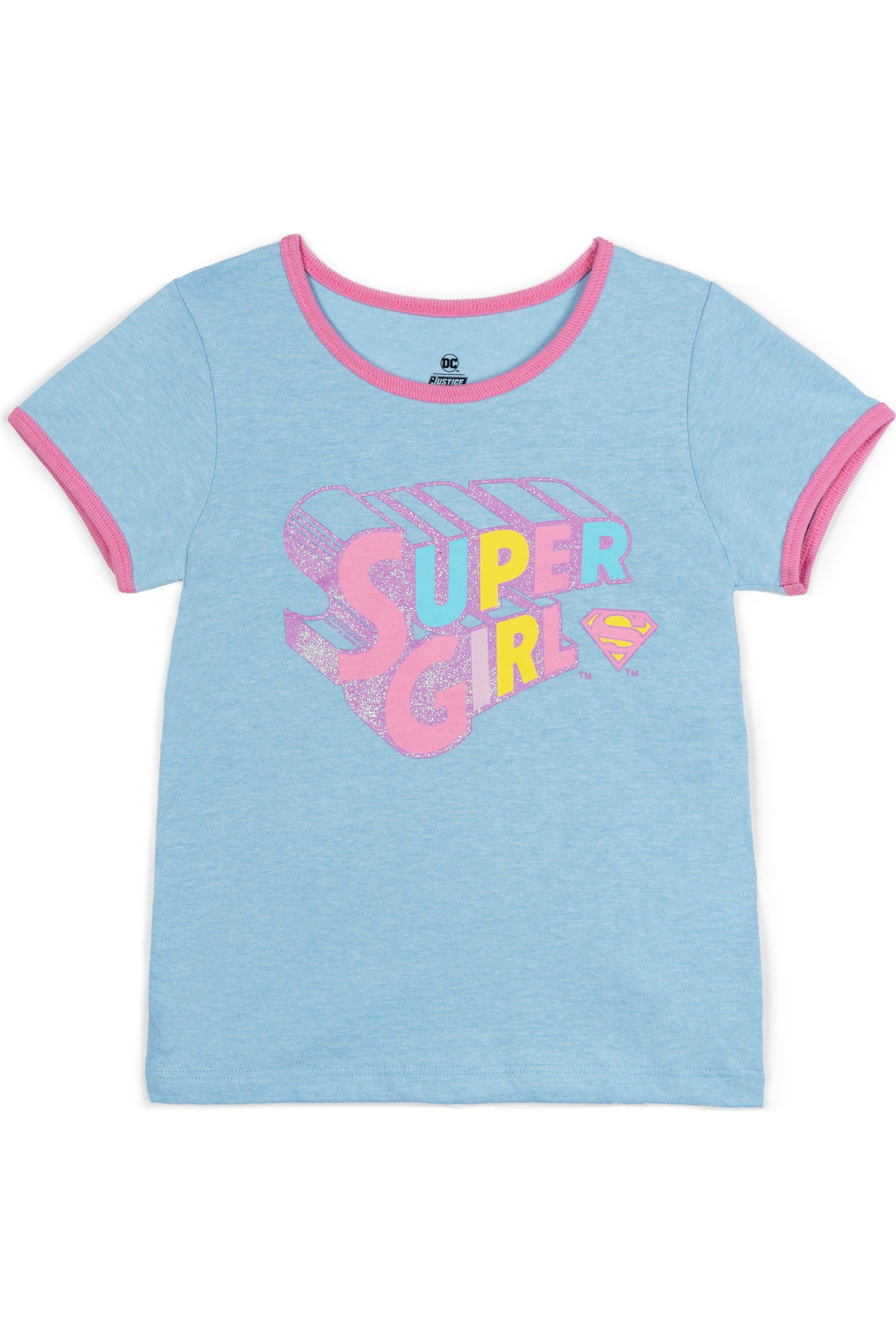 Supergirl Blue Pink