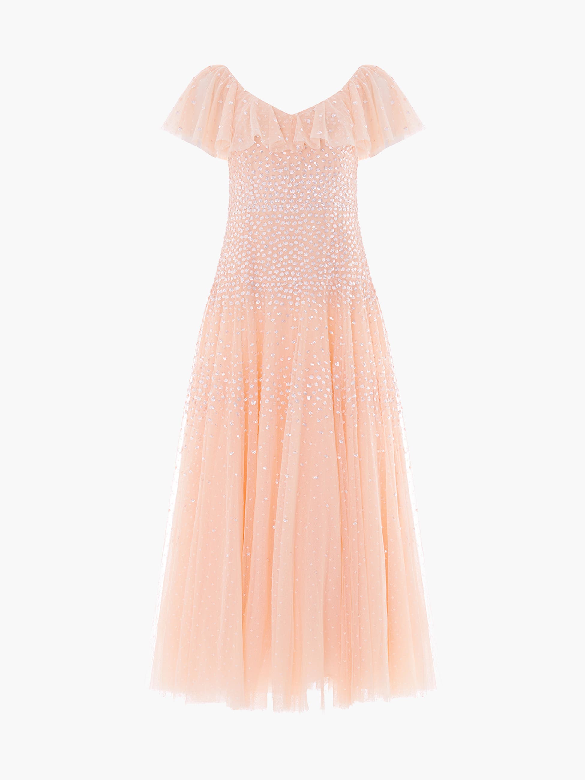 Sunrise Sequin V-neck Ankle Gown - image 4
