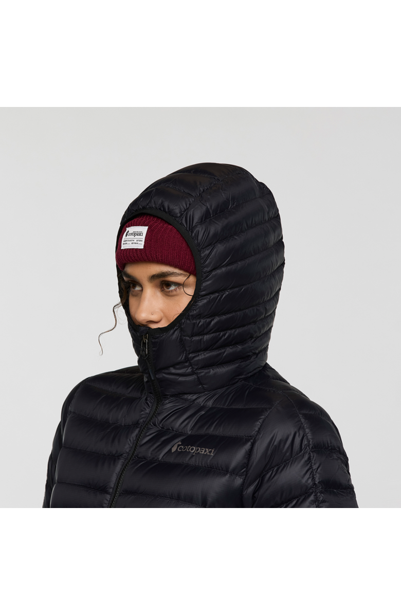 Cotopaxi Fuego Down Hooded Jacket - Women's, Alternate, color, Cotopaxi Black
