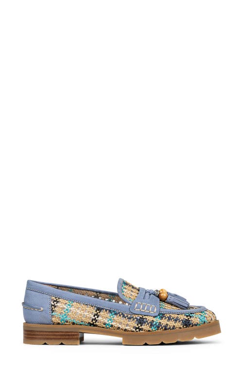 DONALD PLINER DONALD PLINER LENNY WOVEN RAFFIA TASSEL LOAFER 
