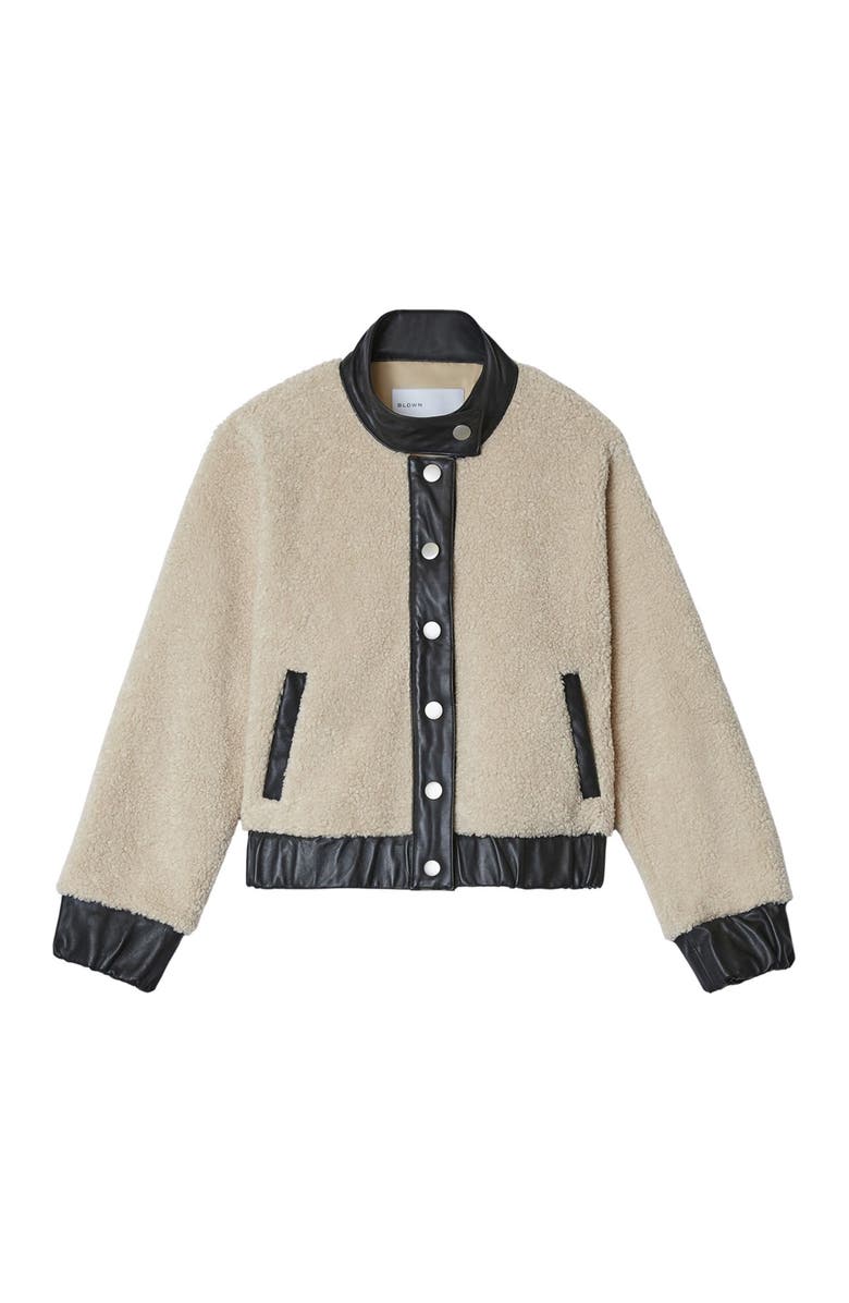 BLDWN Blitz Faux Shearling Coat, Alternate, color,