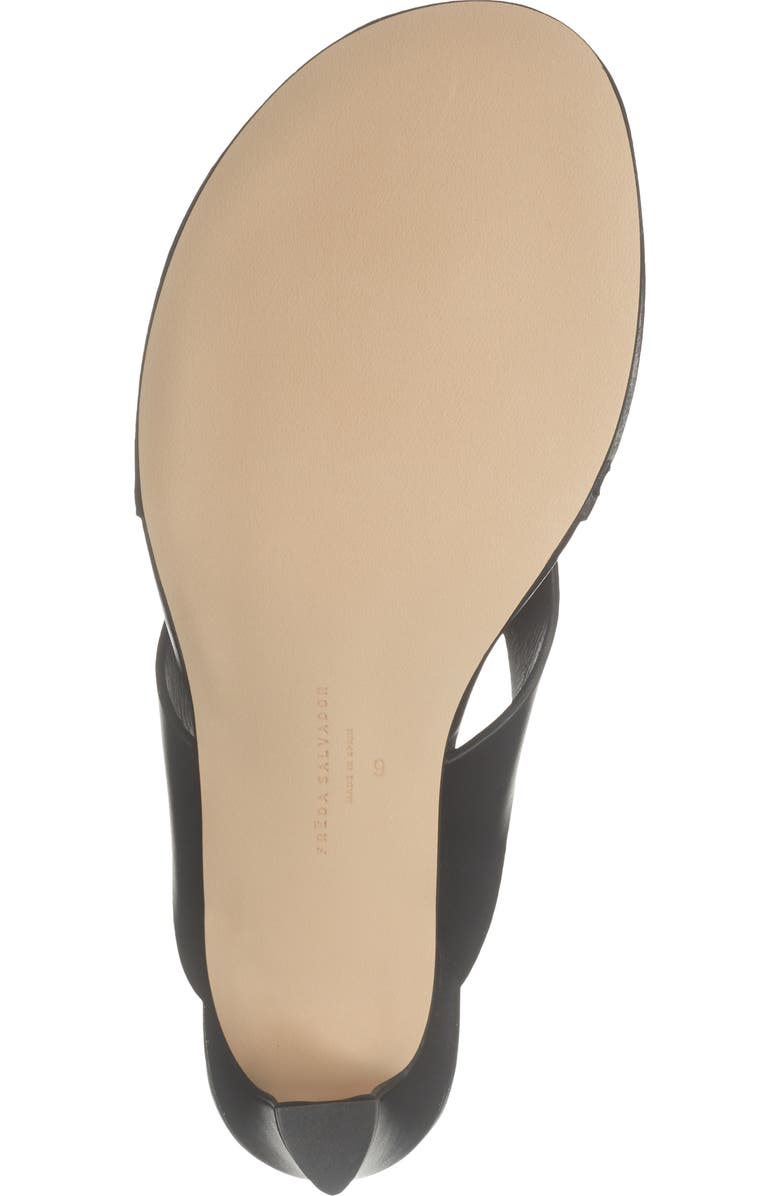 Freda Salvador Flip Flop, Alternate, color, Black Calf