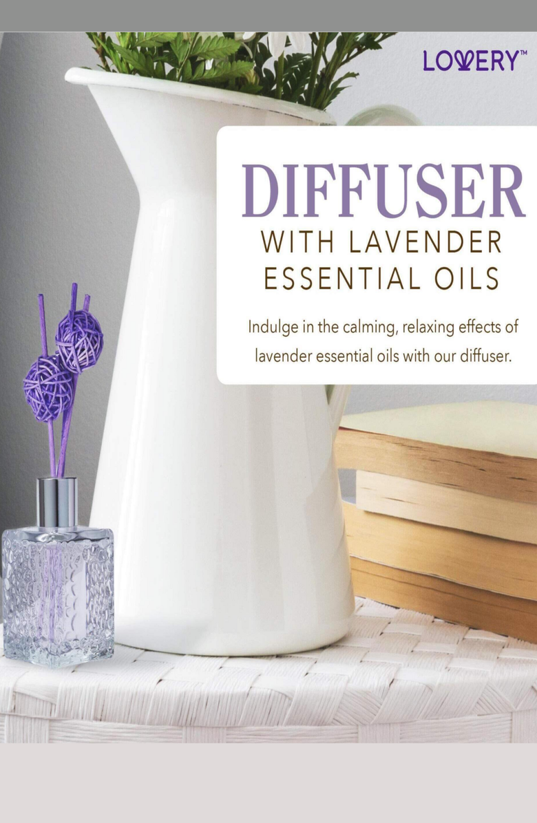 Lovery Honey Lavender Bath and Body Gift Set, Alternate, color, NO COLOR