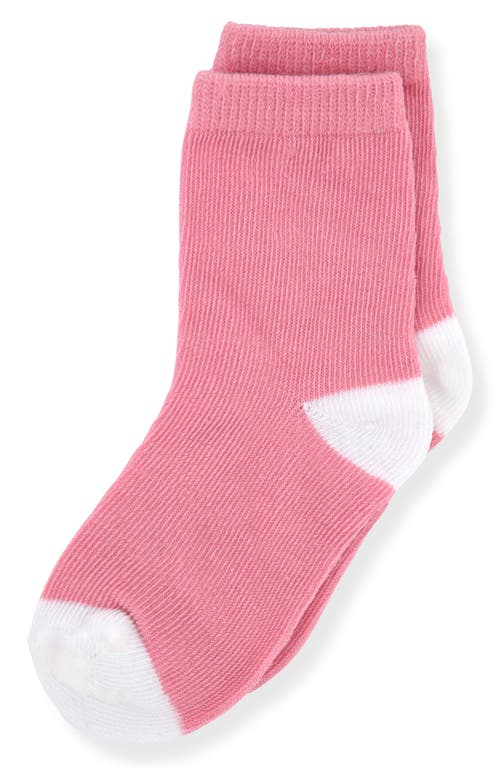 Sleep On It Fitted Two-piece Pajamas & Socks Set In Pink