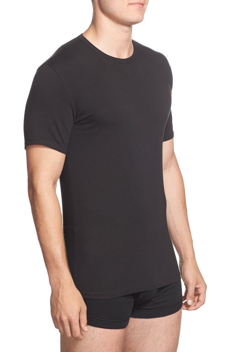 Calvin Klein 2-Pack Stretch Cotton Crewneck T-Shirt, Alternate, color,