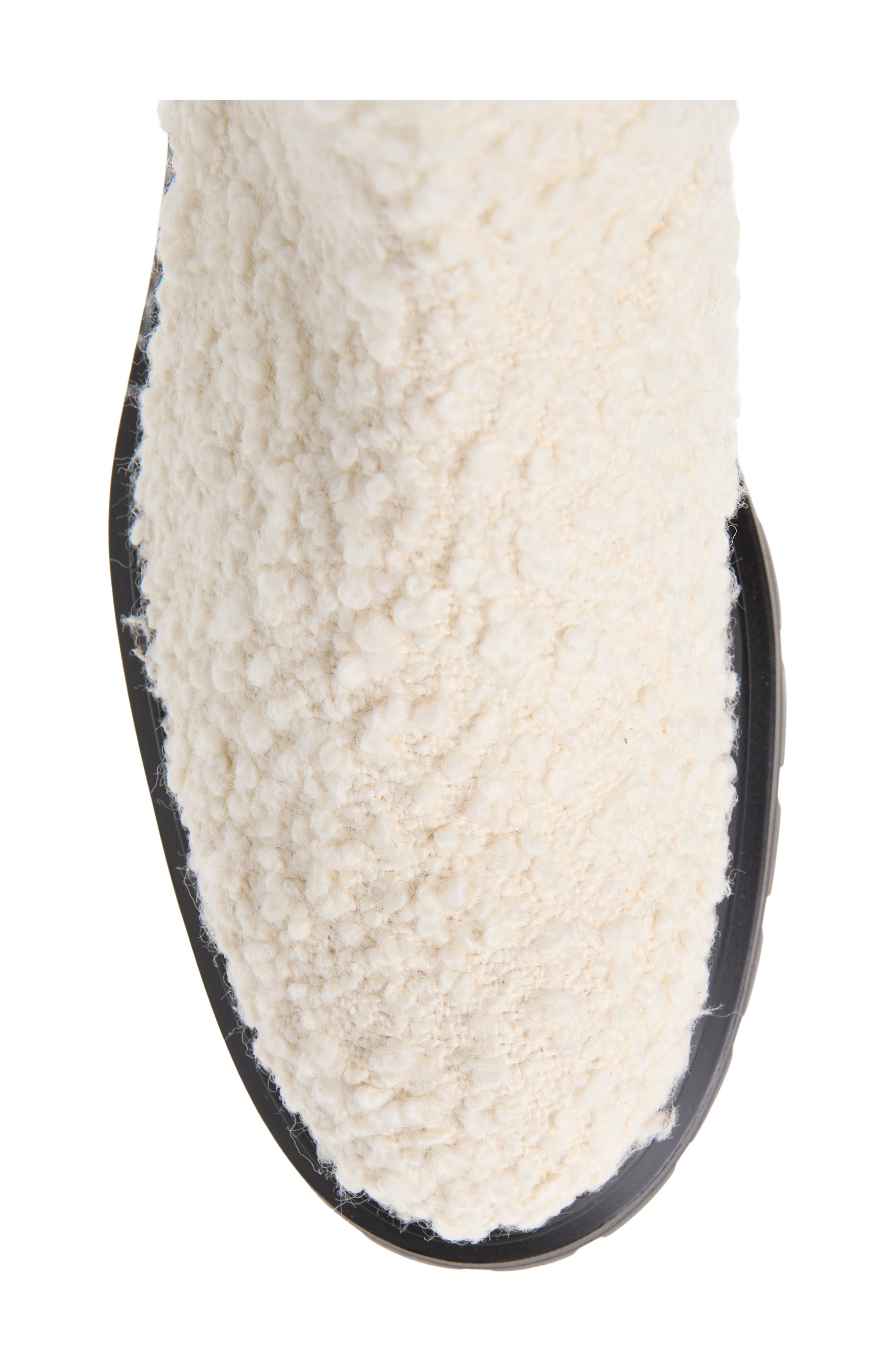 Bedford Faux Shearling Boot, Alternate, color, CREAM.
