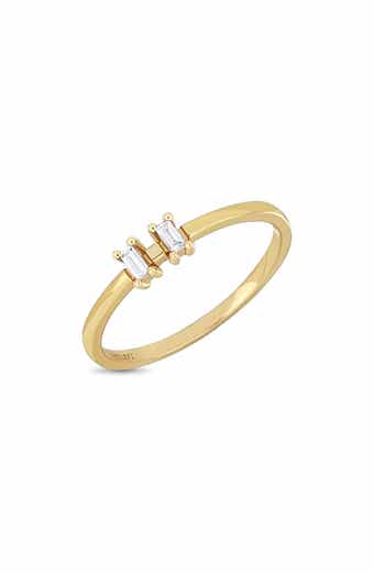 Gatsby Diamond Stacking Ring
