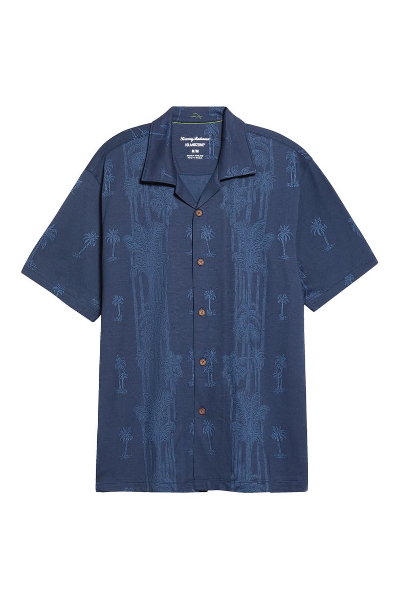 Palm Fresco IslandZone® Camp Shirt, Main, color, BLUE NOTE