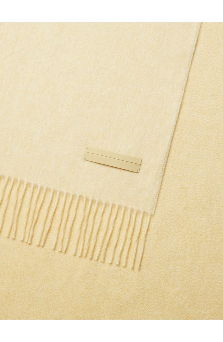 ZEGNA Oasi Cashmere Scarf, Alternate, color, Pastel Yellow