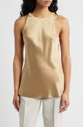 Reformation Saskia Silk Tank Top