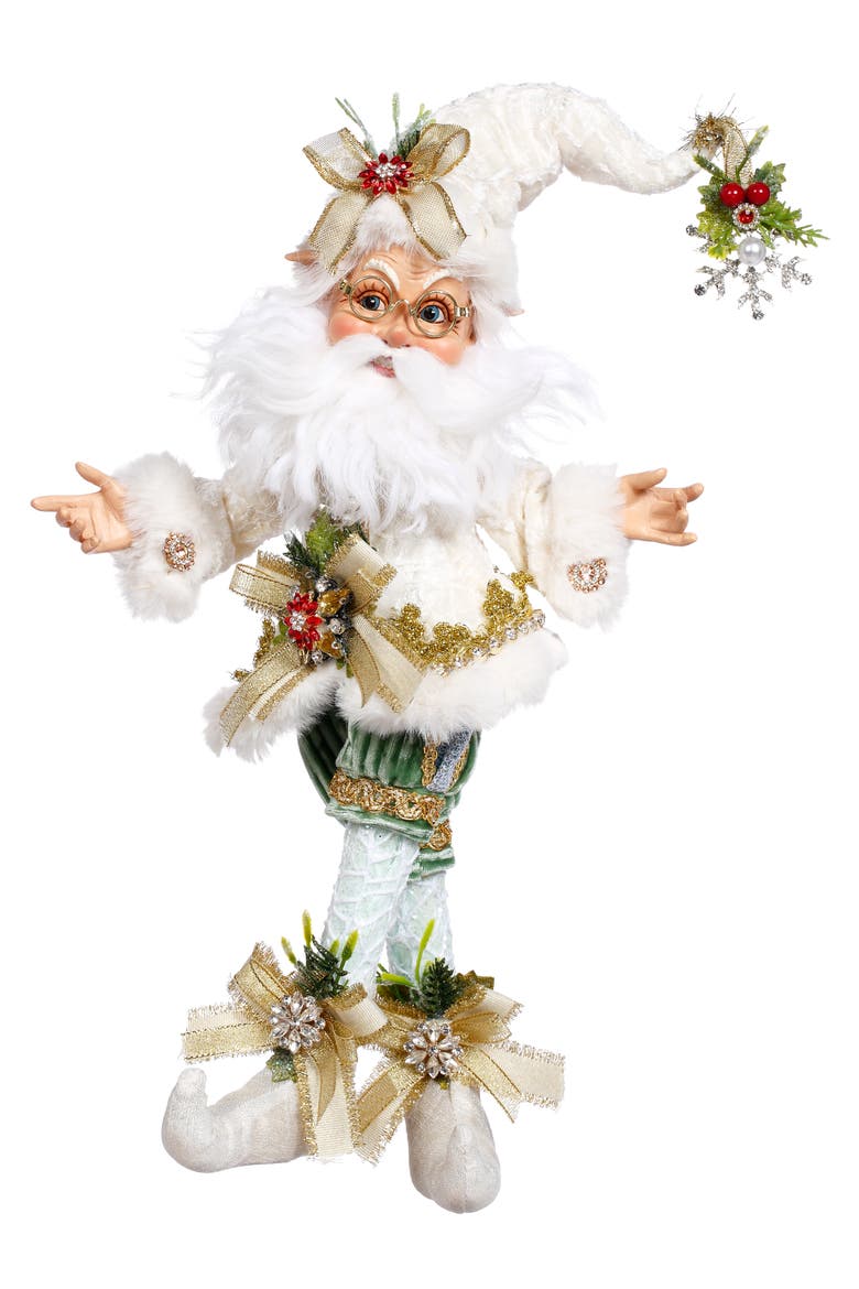 NorthPole Snowflake Elf, Small, Main, color, White