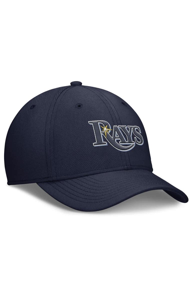 Nike Men's Nike Navy Tampa Bay Rays Rise Performance Flex Hat, Alternate, color, Navy