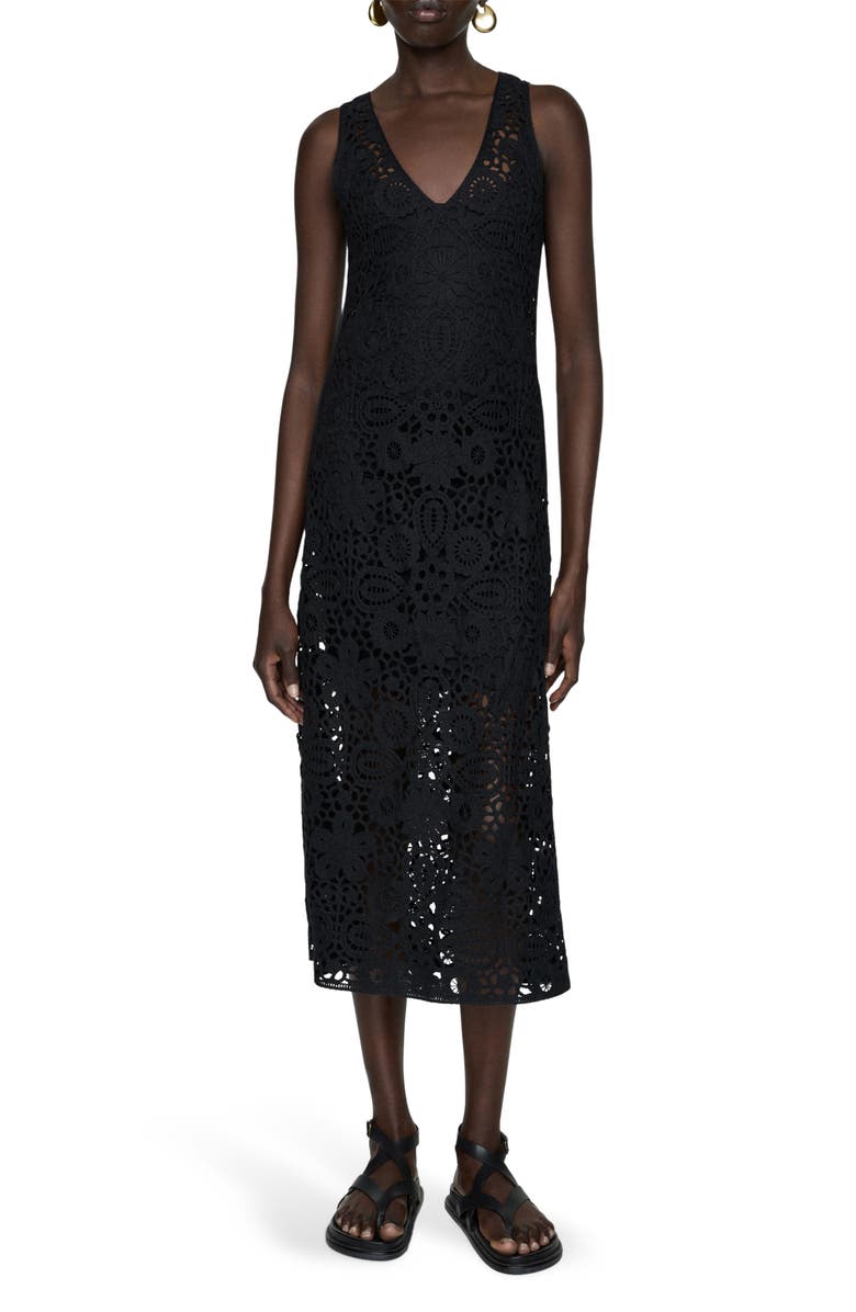 MANGO Slip Minidress, Alternate, color, 