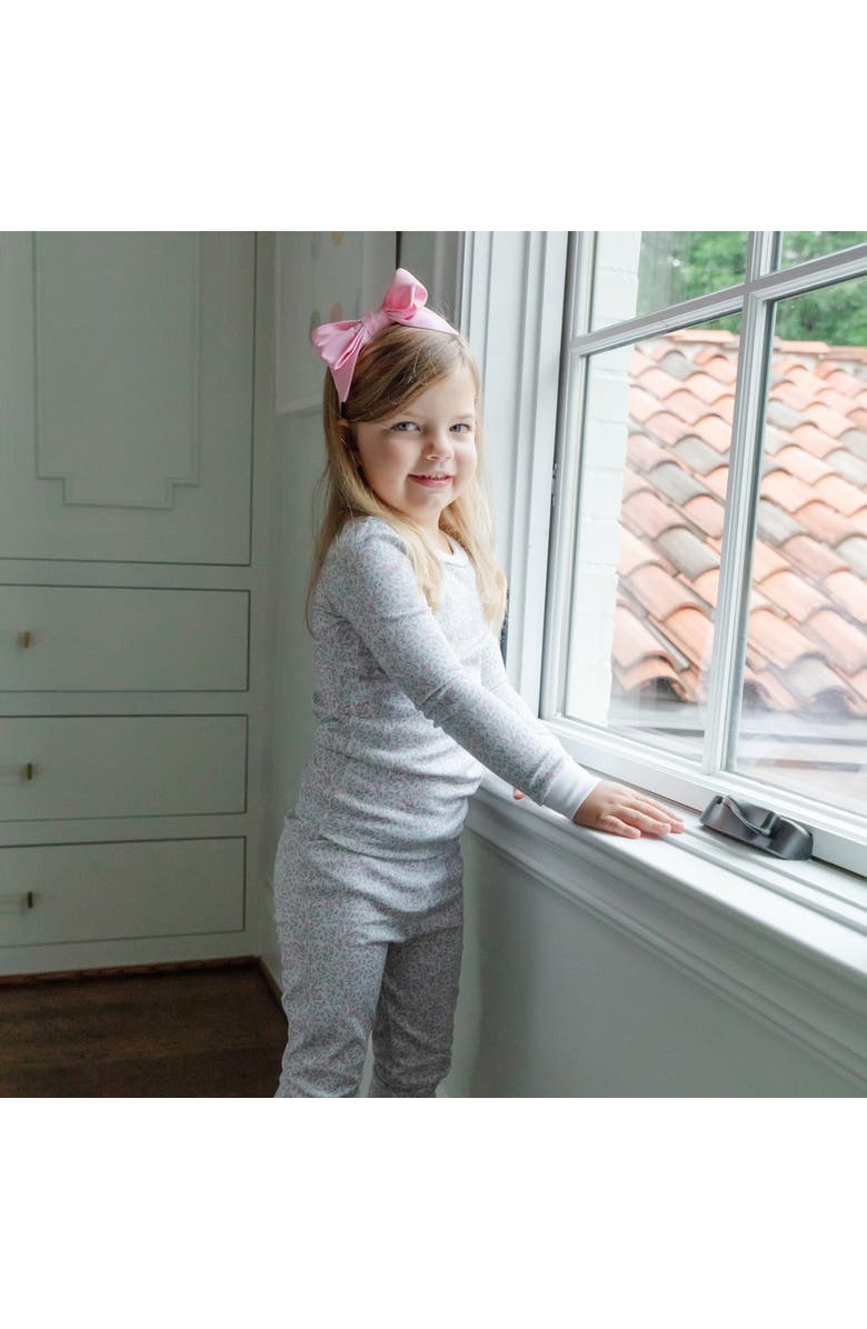 Lila and Hayes Ava Girls' Pajama Pant Set, Alternate, color, Garden Soiree