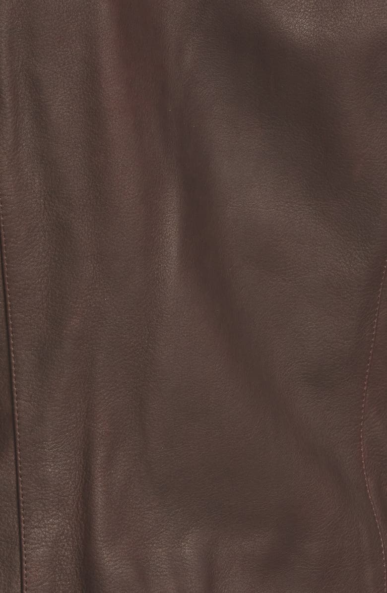 Rick Owens Dracubiker Leather Moto Jacket, Alternate, color,