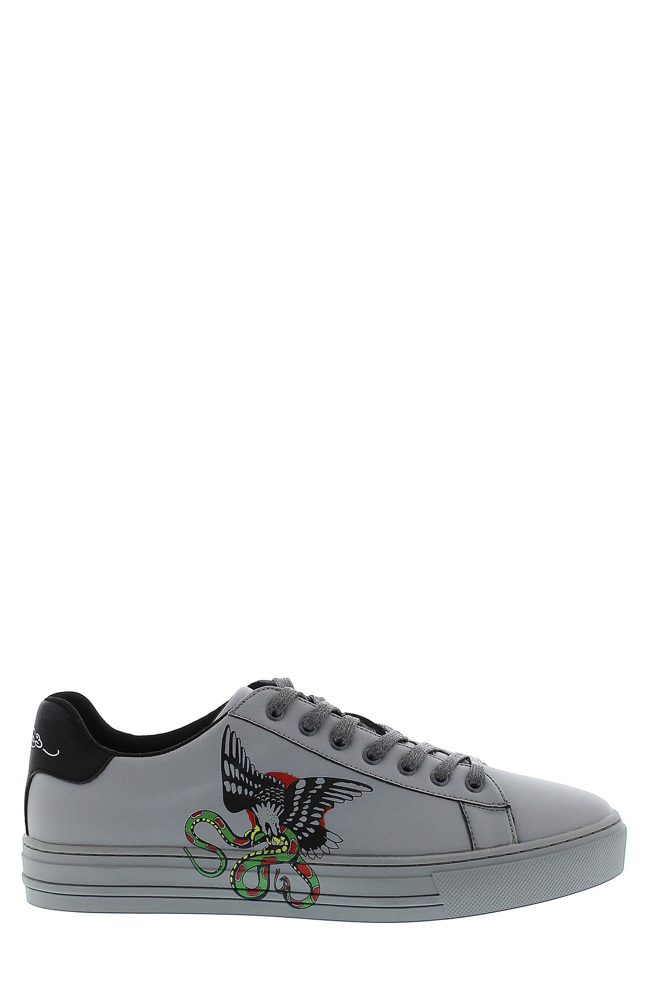 Ed Hardy Snake Sneaker, Alternate, color, 