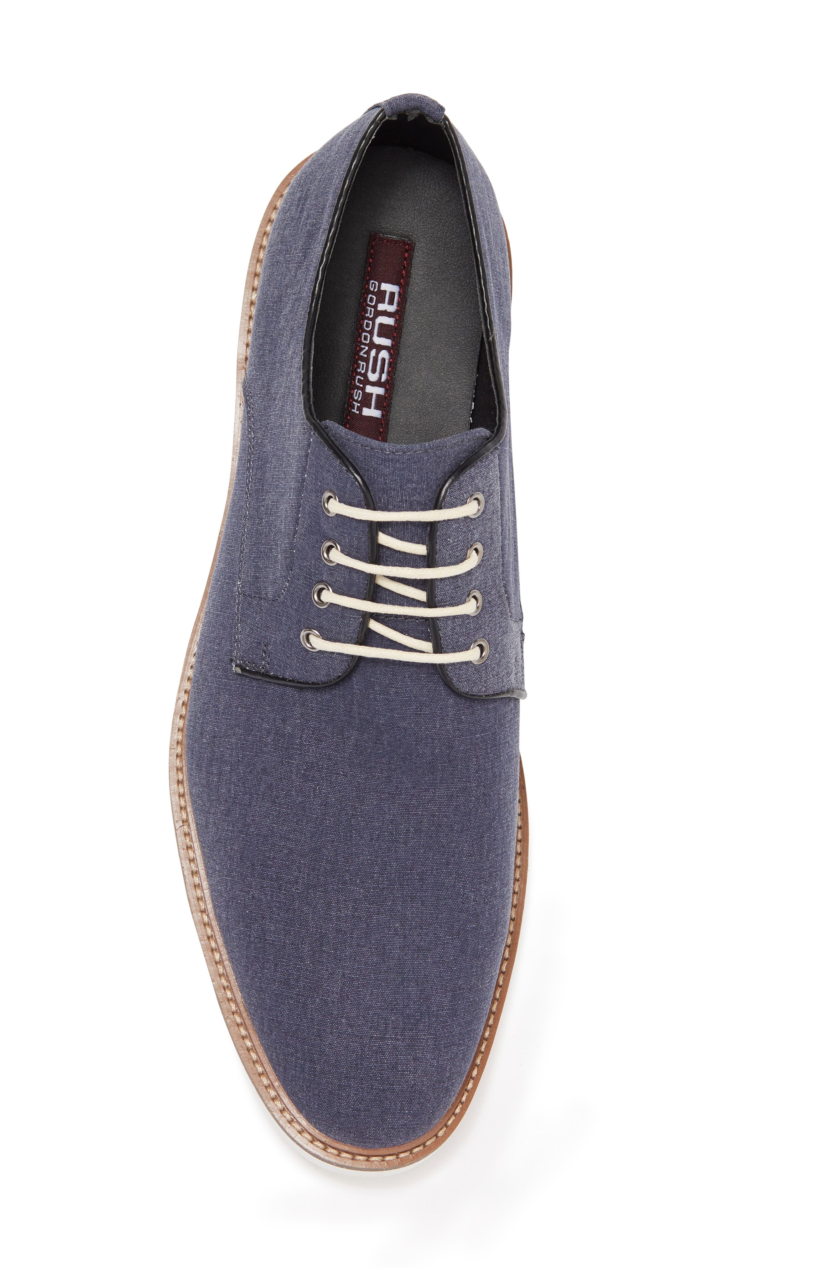 Spencer Derby, Alternate, color, NAVY FABRIC