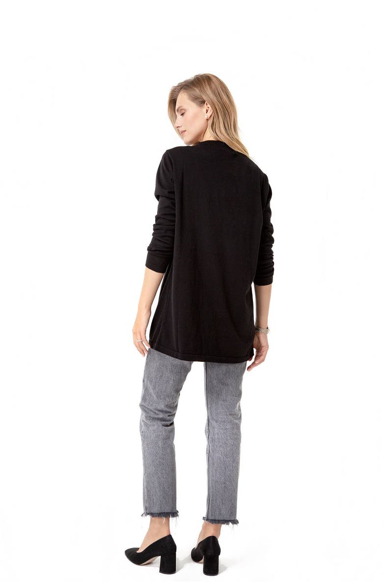 Accouchée Casual Elegance Long Sleeve Maternity/Nursing Knit Top, Alternate, color,