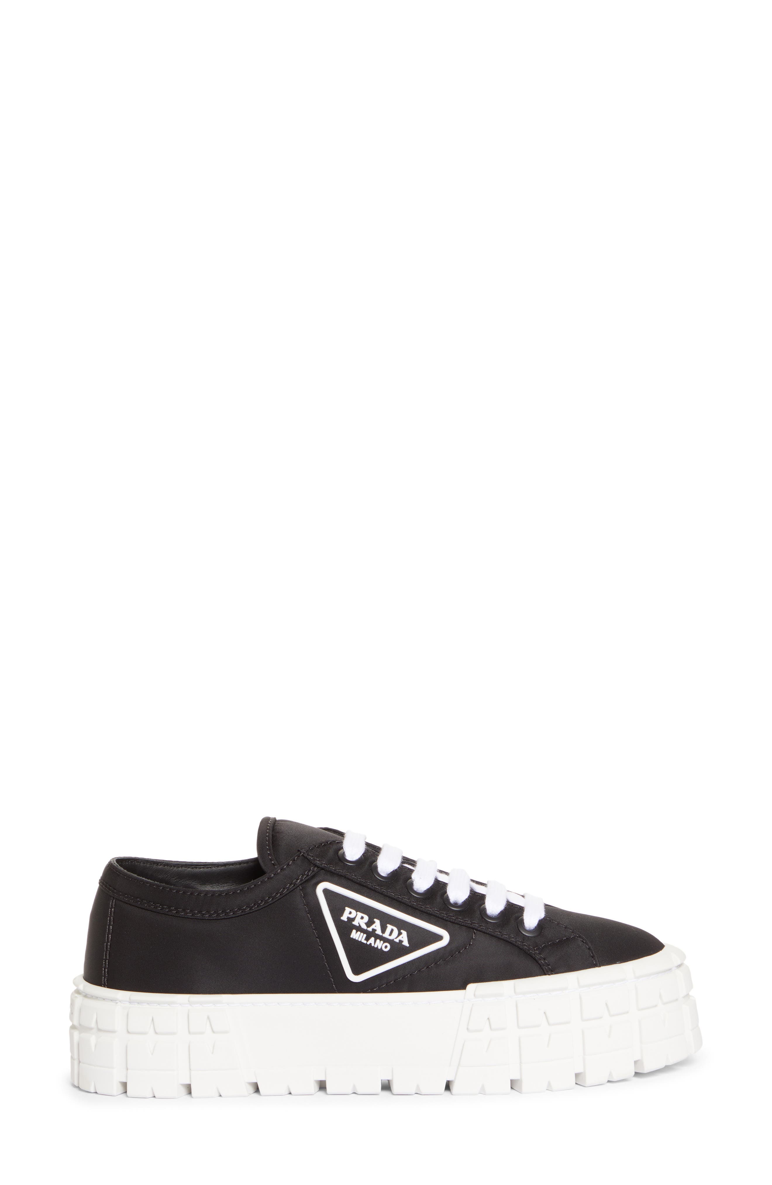 Double Wheel Platform Sneaker, Alternate, color, NERO