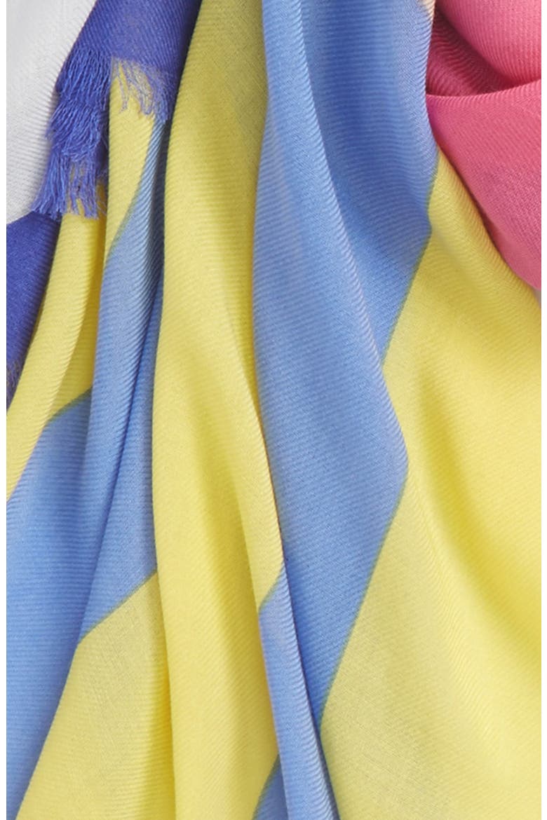 stripe scarf, Alternate, color, MULTI